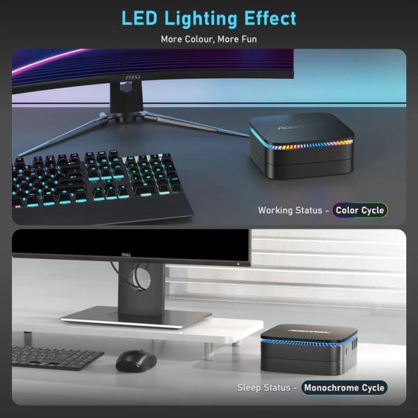 Acemagic AK1Plus RGB Intel 12th Gen Mini PC